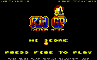 Kid GP atari screenshot